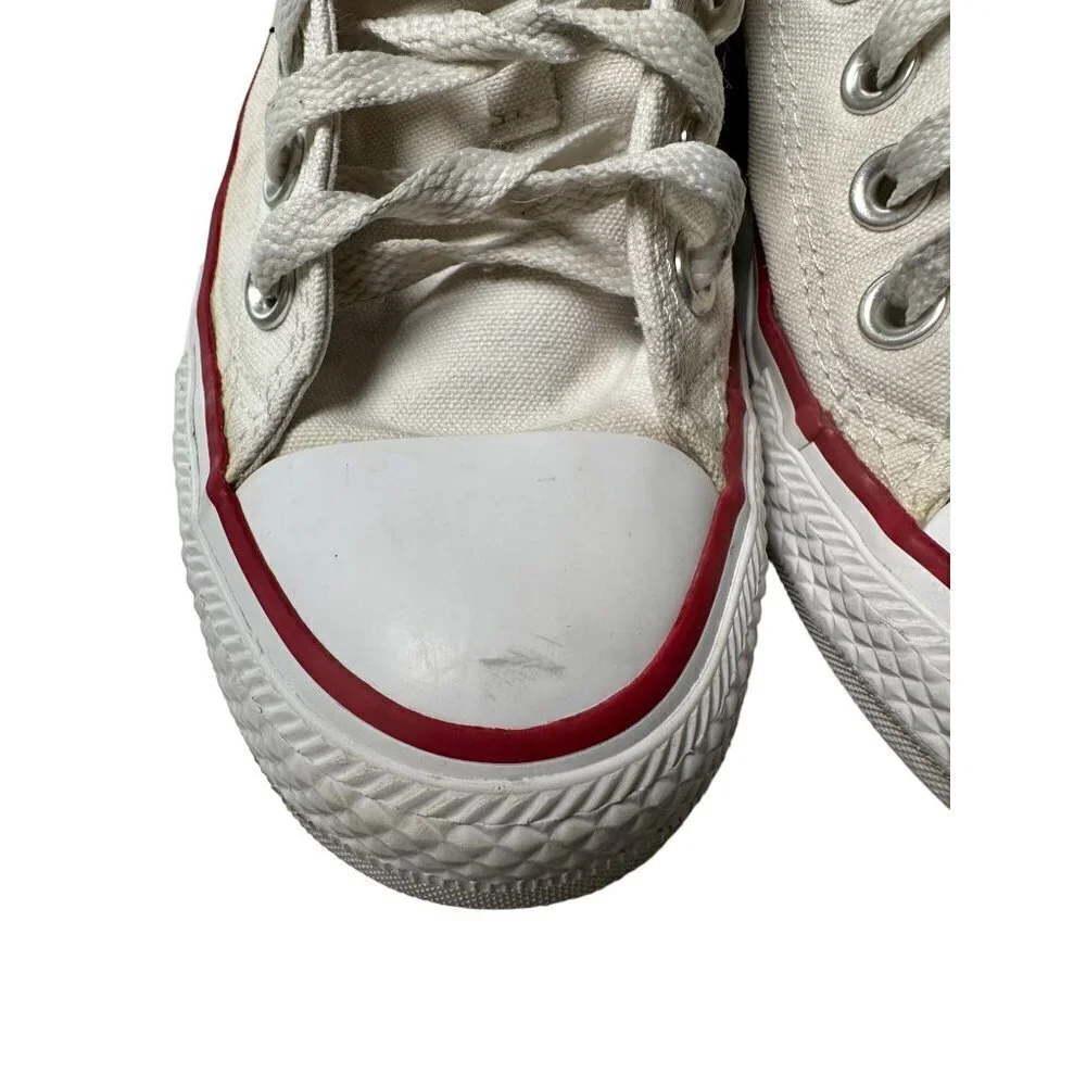 Converse, All Star white unisex tennis shoes
